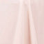 Premium Polyester 132" Round Tablecloth Blush - Seamless 220GSM Wrinkle-Resistant Table Cover