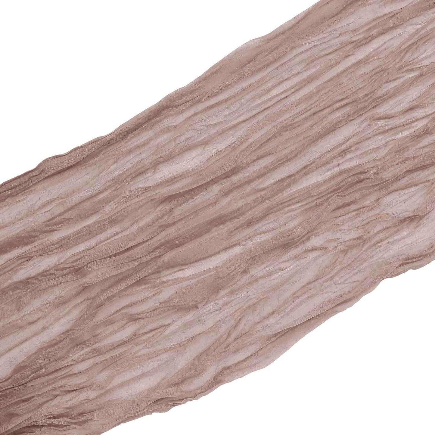 20ft Dusty Rose Gauze Cheesecloth Fabric Wedding Arch Drapery, Window Scarf Valance, Boho Decor Arbor Curtain Panel