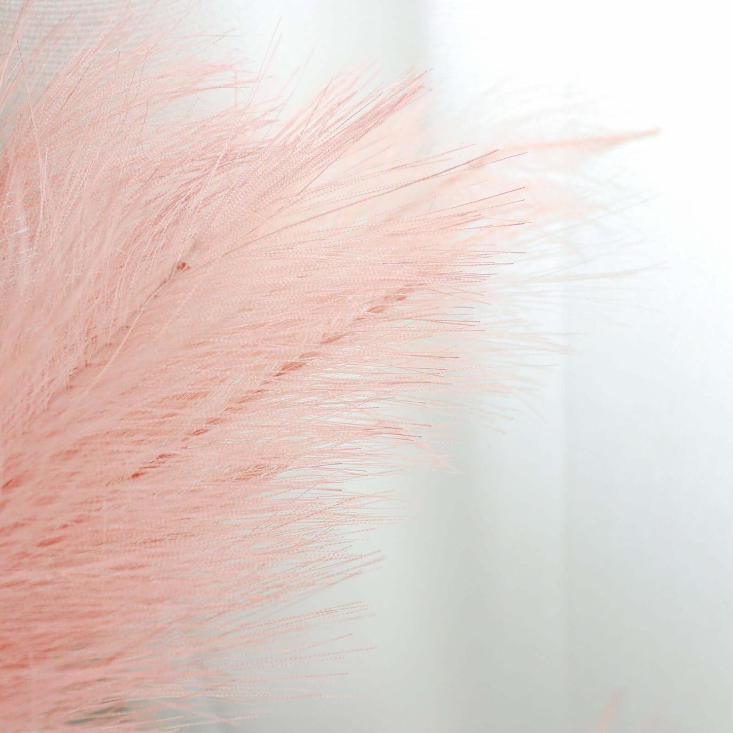 3 Stems Artificial Pampas Grass Decor Dusty Rose for Rustic Boho Chic Backdrops Floral Styling & Vase Displays 44"