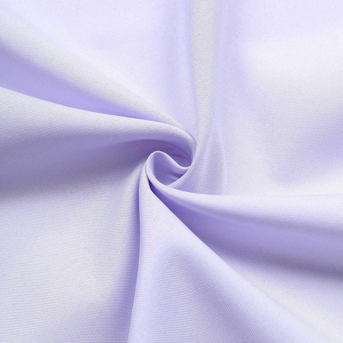 2 Pack Lavender Lilac Polyester Event Curtain Drapes, 10ftx8ft Backdrop Event Panels With Rod Pockets 130 GSM