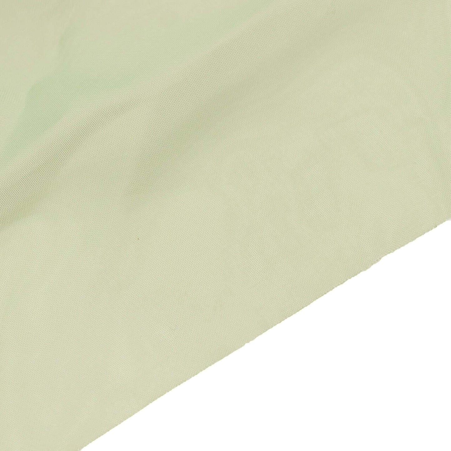 5ftx32ft Sage Green Chiffon Curtain Panel, Durable Flame Resistant Backdrop Ceiling Drapery With Rod Pocket