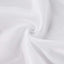 5ftx32ft White Chiffon Curtain Panel, Durable Flame Resistant Backdrop Ceiling Drapery With Rod Pocket