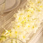 2-Pack Garland String Lights Jasmine Silk Flower Design White Warm White - Battery Operated Hanging DÃ©cor 6ft