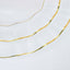 10-Pack Plastic Round 6" Dessert Plates in Clear Ruffled Rim with Gold Edging - Sturdy Disposable Salad Appetizer Dinnerware
