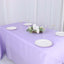 Satin Rectangular 90"x132" Tablecloth Lavender Lilac - Seamless Table Cover