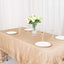 Satin Rectangular 60"x126" Tablecloth Nude - Smooth and Lustrous Table Cover