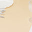 Lamour Satin 12"x108" Table Runner Beige - Smooth & Lustrous Finish