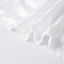 Satin Striped 120" Round Tablecloth White - Silky Smooth Seamless Wedding Decor
