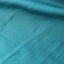 Taffeta 90"x90" Table Overlay Square Tablecloth Peacock Teal - Accordion Crinkle Table Cover