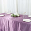 Satin Rectangular 90"x132" Tablecloth Violet Amethyst - Seamless Table Cover