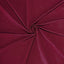 Spandex 30" Round Cocktail Table Cover Burgundy - Easy to Maintain Stretch Fitted Highboy Tablecloth - Linen Luxes