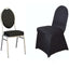 Spandex Chair Cover for Banquet Chairs Black - Stylish Stretch 160GSM Fabric with Slip - On Slipcover for Sophisticated Gatherings - Linen Luxes