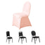 Spandex Chair Cover for Banquet Chairs Blush - Stretch 160GSM Fabric with Slip - On Slipcover - Linen Luxes
