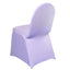 Spandex Chair Cover for Banquet Chairs Lavender Lilac - Stretch 160GSM Fabric with Slip - On Slipcover - Linen Luxes