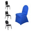 Spandex Chair Cover for Banquet Chairs Royal Blue - Stretch 160GSM Fabric with Slip - On Slipcover - Linen Luxes