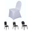 Spandex Chair Cover for Banquet Chairs White - Stylish Stretch 160GSM Fabric with Slip - On Slipcover for Sophisticated Gatherings - Linen Luxes