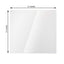 2-Pack Acrylic Plexiglass Sheets Top Plates Clear Square - Protective Film Coating 11" 3mm Thick