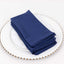 5 Pack Scuba 20"x20" Napkins Navy Blue - Durable & Reusable Dinner Napkins