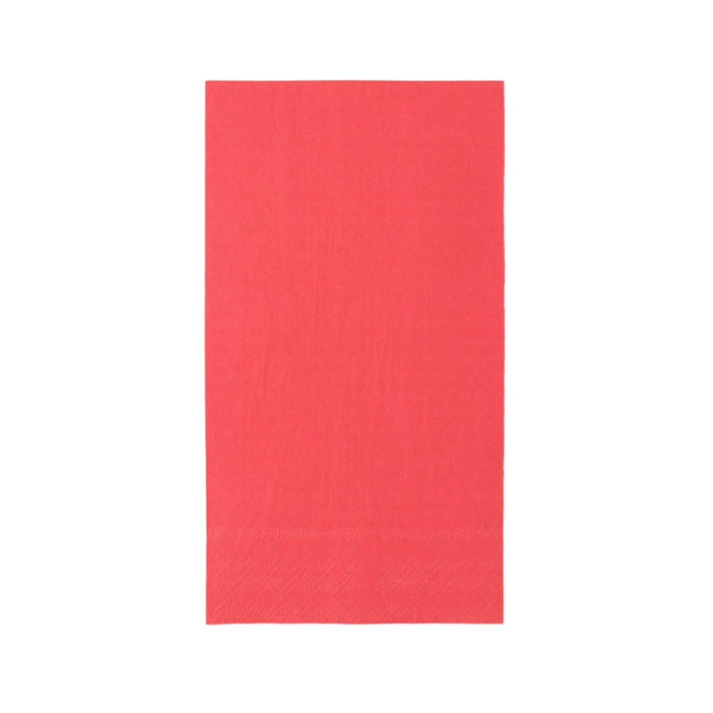 50-Pack Paper Napkins Red - Soft Disposable 2-Ply Dinner Napkins for Weddings