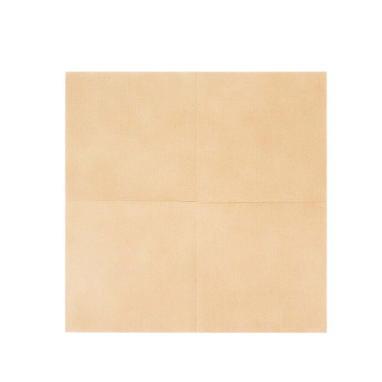 20 Pack Linen-Like Paper 5"x5" Napkins Natural - Highly Absorbent Airlaid Napkins