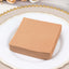 20 Pack Linen-Like Paper 5"x5" Napkins Terracotta (Rust) - Highly Absorbent Airlaid Napkins