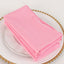 5 Pack Scuba 20"x20" Napkins Pink - Durable & Reusable Dinner Napkins