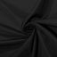 Premium Polyester Square Tablecloth 70"x70" Black 220GSM Wrinkle-Resistant Table Cover
