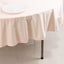 Scuba Round 90" Tablecloth Blush - Wrinkle Free & Stain Resistant Table Cover