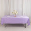 Scuba Rectangular 60"x102" Tablecloth Lavender Lilac - Wrinkle Free & Stain Resistant Table Cover