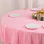 Scuba Round 90" Tablecloth Pink - Wrinkle Free & Stain Resistant Table Cover