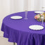 Scuba Round 70" Tablecloth Purple - Wrinkle Free & Stain Resistant Table Cover