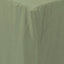 Fitted Polyester 72"x30" Rectangle Tablecloth Dusty Sage Green - Durable Table Cover