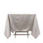 Scuba Square 70"x70" Tablecloth Shimmer Silver - Wrinkle Free & Stain Resistant Table Cover