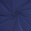 Stretch Spandex 6ft Rectangle Tablecloth Navy Blue - Durable Form - Fitting Table Cover - Linen Luxes