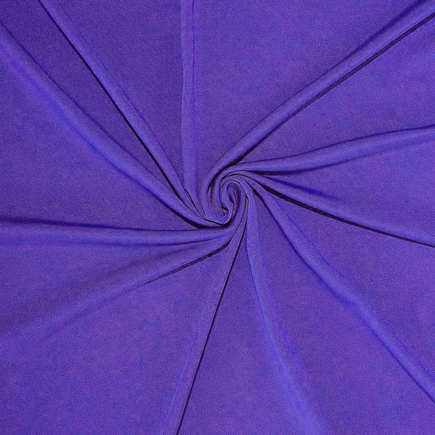 Stretch Spandex 6ft Rectangle Tablecloth Purple - Durable Form - Fitting Table Cover - Linen Luxes