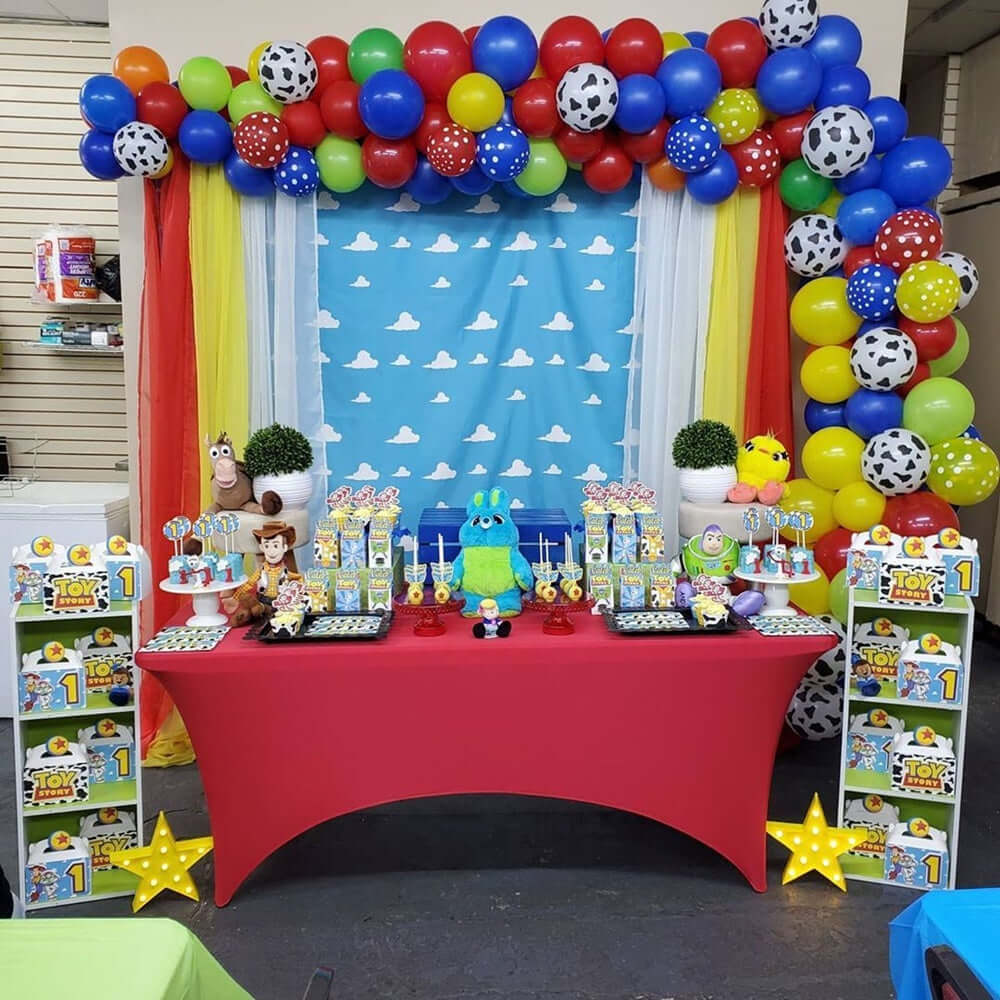 Stretch Spandex 6ft Rectangle Tablecloth Red - Durable Form - Fitting Table Cover - Linen Luxes