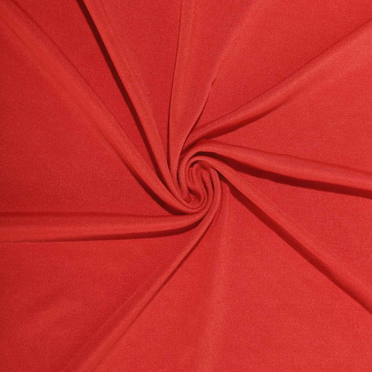 Stretch Spandex 96"x30" Rectangle Table Cover Red - Durable Form - Fitting Tablecloth - Linen Luxes