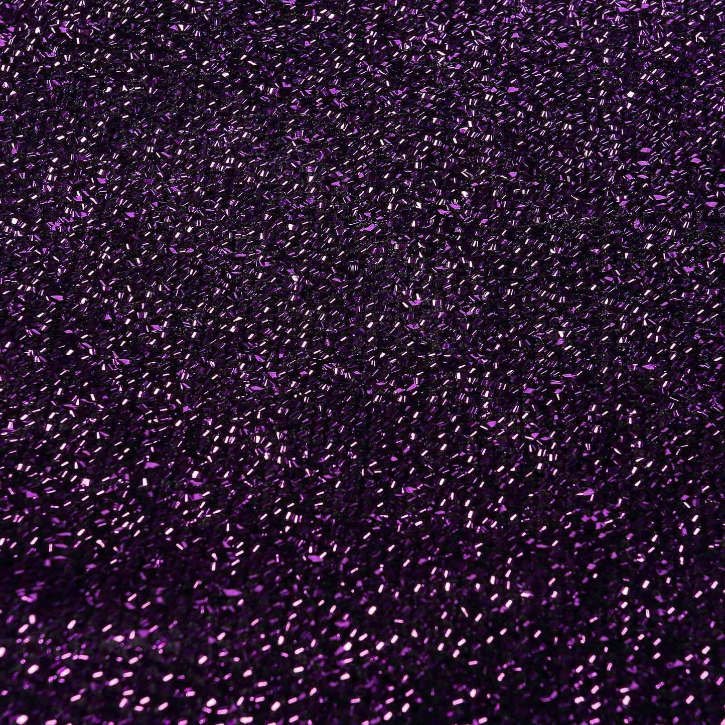 Stretch Spandex Chair Cover Purple for Folding Chairs - Metallic Shimmer Tinsel Back Design Fitted Slipcover - Linen Luxes