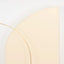 8ft Beige Spandex Fitted Wedding Arch Cover For Half Moon Top Chiara Backdrop Stand