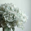 11" Silver Blue Real Touch Artificial Silk Peonies Flower Bouquet