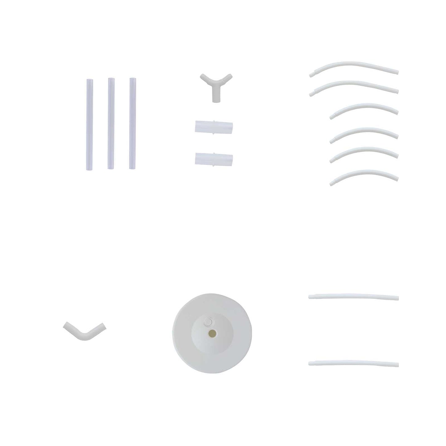 2 Pack White Heart Shaped Plastic Balloon Holder Column, 5ft Balloon Arch Stand Kit with Round Water Fillable Base