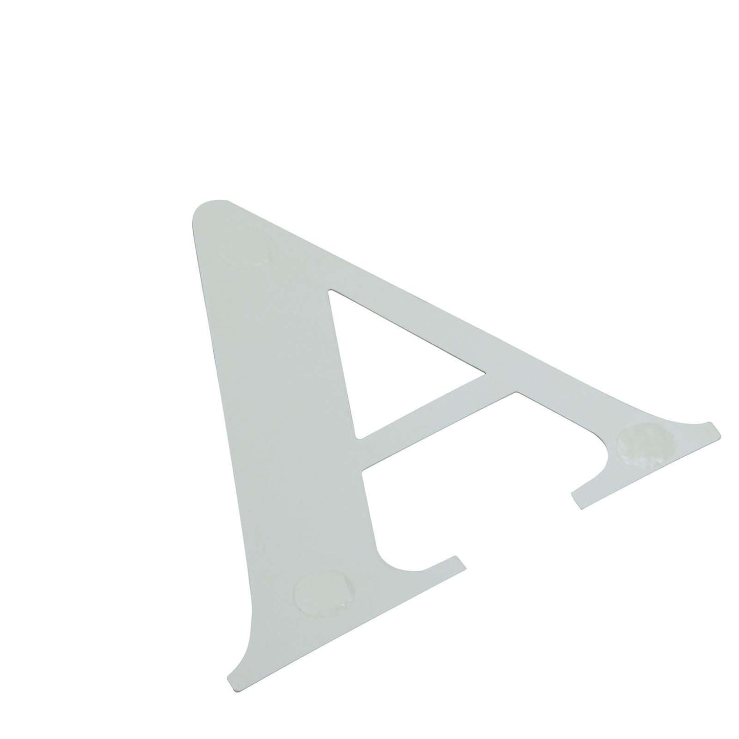 4 Pack 5" Iridescent Alphabet Stickers Banner, Customizable Stick on Letters - A