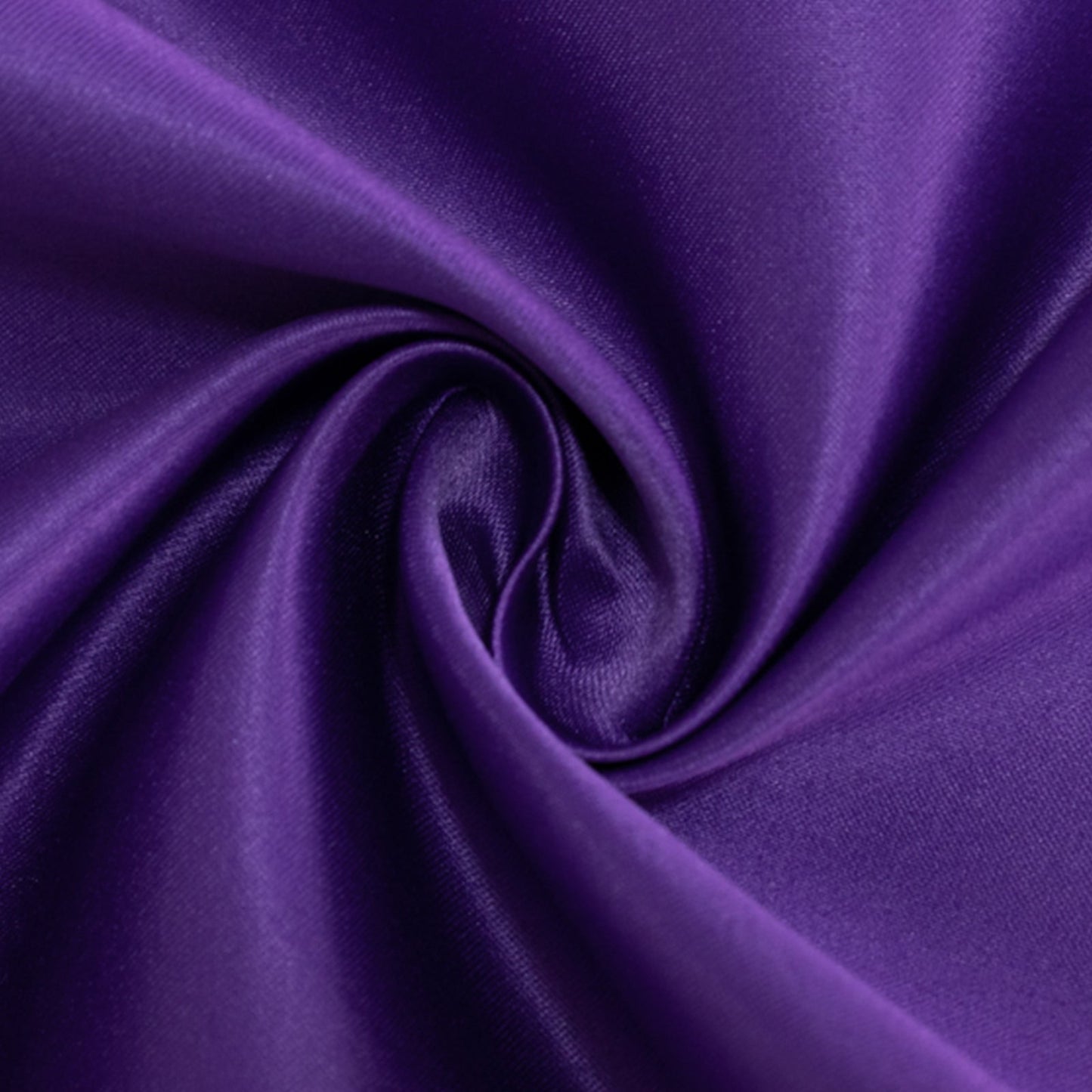 Lamour Satin 90"x156" Rectangle Tablecloth Purple - Luxurious, Soft Seamless Table Cover