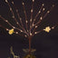 3-Pack LED Twig Lights Brown Tree Design - Artificial Warm White Lighted Branches with 60 Bulbs 28.5"
