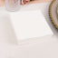 20 Pack Linen-Like Paper 5"x5" Napkins White - Highly Absorbent & Disposable Airlaid Beverage Napkins