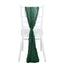 5 Pack Cheesecloth Gauze 16"x88" Chair Sashes Hunter Emerald Green - Boho Chair Decorations