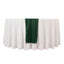 Scuba Polyester 12"x108" Table Runner Hunter Emerald Green - Wrinkle-Free Table Linen