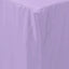 Fitted Polyester 72"x30" Rectangle Tablecloth Lavender Lilac - Durable Table Cover