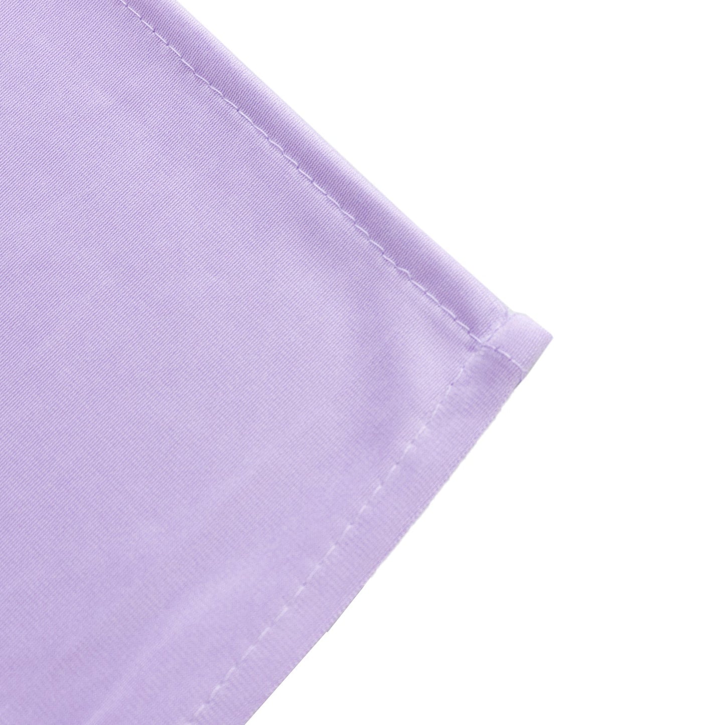 Scuba Rectangular 60"x102" Tablecloth Lavender Lilac - Wrinkle Free & Stain Resistant Table Cover