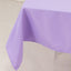Premium Polyester 54"x54" Square Tablecloth Lavender Lilac - Stain and Wrinkle-Resistant 220GSM Table Cover